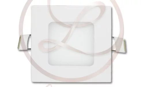 MasterLED Proma 6 W-os süllyesztett meleg fehér négyzet alakú LED-es mennyezetlámpa