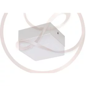   Strühm Robin 6 W-os falon kívüli natúr fehér fehér színű négyzet alakú LED-es mennyezetlámpa