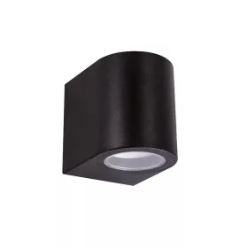   Strühm Gamp C 80x68 mm fekete oldalfali lámpa GU-10-es foglalattal