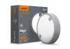 Videx Inga 18 W-os ø220 mm kör alakú natúr fehér antracit színű mennyezeti lámpa IP65-ös védettségű