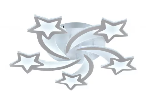 Lucero Yuki 140 W-os 67 cm átmérőjű fehér LED távirányítós és mobil applikációval vezérelhető mennyezeti lámpa