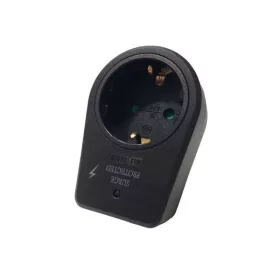 Túlfeszültségvédő fekete színben, 220-240V, 16A, 3680W