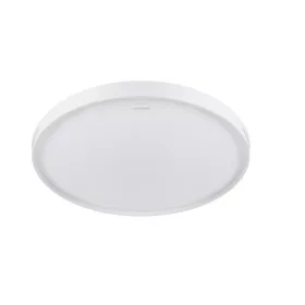   Strühm Fabio 24 W-os ø390 mm kerek natúr fehér mennyezeti lámpa IP44-es védettségű