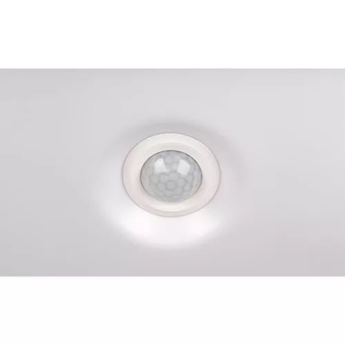 MasterLED Mevo 2xE27-es foglalatú beépített mozgásérzékelős kerek fehér mennyezeti lámpa