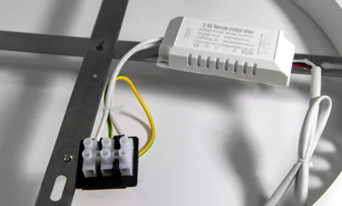 MasterLED Galaxis Aries 54 W-os 40x40 cm fehér LED távirányítós mennyezeti lámpa