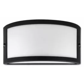   MasterLED Tola fekete kültéri oldalfali lámpatest E27-es cserélhető fényforrással