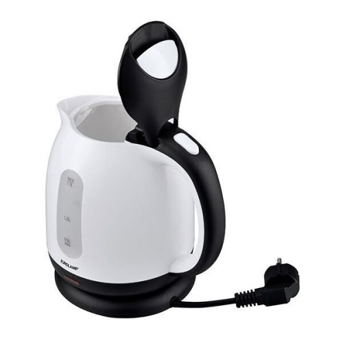 Eurolamp ELEKTROMOS VÍZFORRALÓ FEHÉR-FEKETE 1,7L 1850-2200W 220-240V