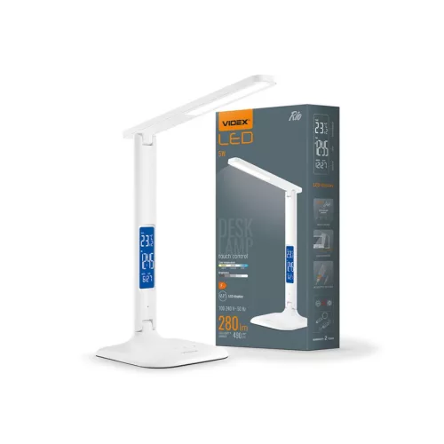 Videx Rio asztali lámpa fehér