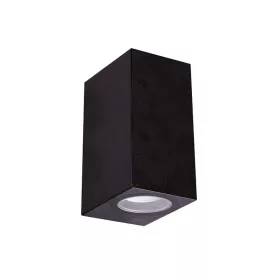   Strühm Gamp D 150x68 mm fekete két irányba világító oldalfali lámpa GU-10-es foglalattal