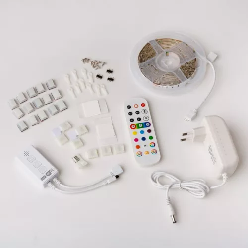 EcoLight Smart RGB led szalag, 7,2W, 300lm/m, IP20, 5m/tekercs