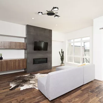 VIDEX VL-SPF20B-BB mennyezeti spotlámpa 3xGX53 háttérvilágítással