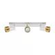 Strühm Puzon SPT GU10-es foglalatú 3-as fehér-arany mennyezeti lámpa