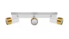Strühm Puzon SPT GU10-es foglalatú 3-as fehér-arany mennyezeti lámpa