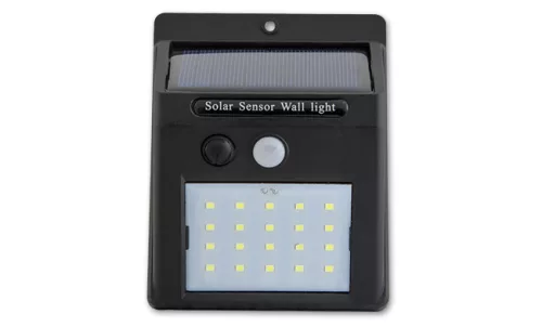 MasterLED Napelemes 3 W-os fali lámpa beépített mozgásérzékelővel