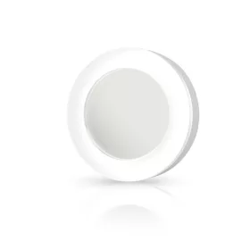   Videx Lena 15 W-os ø190 mm kerek natúr fehér fehér mennyezeti lámpa IP65-ös védettségű