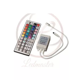   MasterLED - 44 gombos vezérlõ vezeték nélküli RGB led lámpa vezérlõ 6A áramfelvétel infra RGB led modul vagy szalag vezérlése