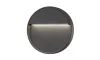 MasterLED Santiago 4 W-os sötétszürke kör alakú oldalfali lámpa