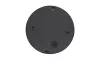 MasterLED Santiago 4 W-os sötétszürke kör alakú oldalfali lámpa
