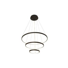 MasterLED Coma LED csillár 20/40/60cm 77W fekete