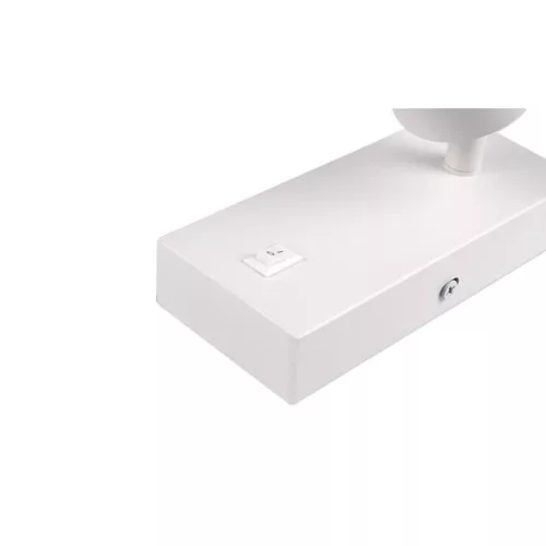 MasterLED Ring fehér oldalfali lámpa GU10-es foglalattal