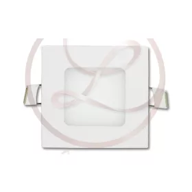   MasterLED Proma 6 W-os süllyesztett natúr fehér négyzet alakú LED-es mennyezetlámpa