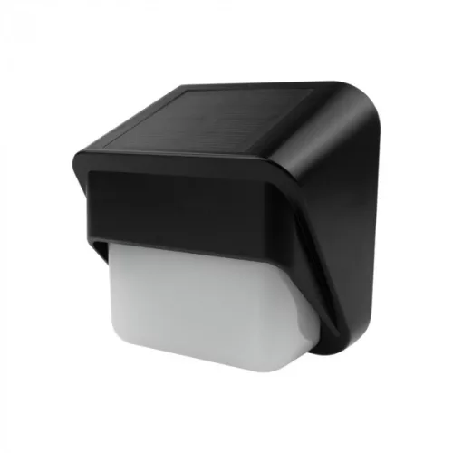 EcoLight Napelemes fali lámpa RGB+ natúr fehér beépített alkonykapcsolóval SOE-6