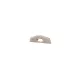 Ledprofiles végzáró furattal LP105 aluprofilhoz