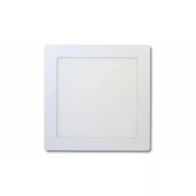   EcoLight 12 W-os falon kívüli natúr fehér négyzet alakú LED-es mennyezetlámpa