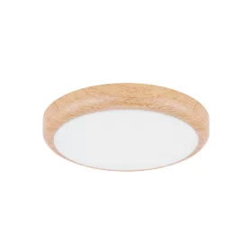   Strühm Nastia 2in1 14 W-os CCT-s falba süllyeszthető és felületre szerelhető fenyő színű LED-es mennyezetlámpa