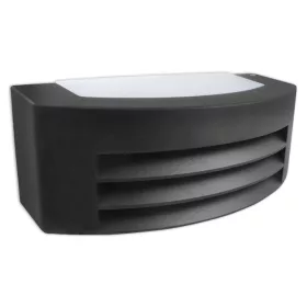   MasterLED Corso kültéri fekete oldalfali lámpatest E27-es foglalattal