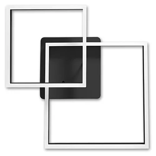 MasterLED Galaxis Herkules 70 W-os 54x54 cm fekete LED távirányítós mennyezeti lámpa