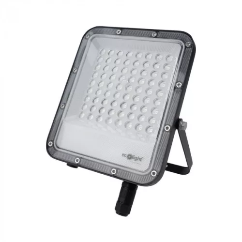 EcoLight 50 W-os RGB LED reflektor távirányítóval IP65 védettséggel