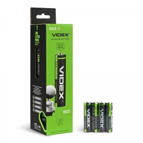 VIDEX LR03/AAA alkáli elem 4 db x 15 csomag