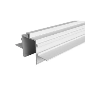   MasterLED LUXO fehér gyűjtősín 1 méter hosszú süllyesztett rögzítő 48V