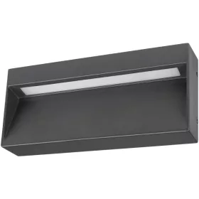   MasterLED Santiago 6 W-os sötétszürke téglalap alakú oldalfali lámpa