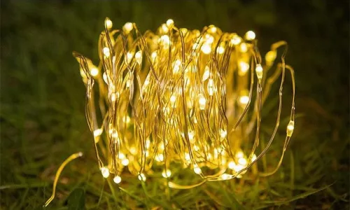 MasterLED Girlanda napelemes 100 LED-es 11 90 m hosszúságú fényfüzér