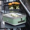 Barbecook BC-ELE-1002 E-Carlo elektromos asztali grill, zöld, 42,5x33x16,5cm