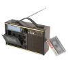 SAL RRT 11B retro kazettás rádió, multimédia lejátszó, kazettás magnó, beépített mikrofon, hangrögzítés, AUX, USB/MicroSD