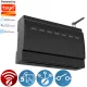 6 csatornás RF+Zigbee vevőegység, 2x16A + 4x10A